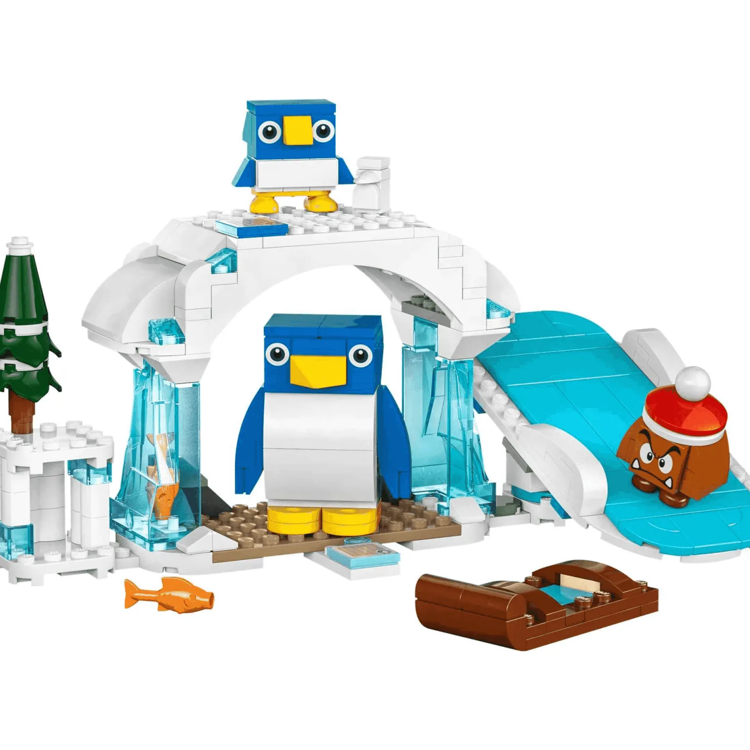 LEGO Super Mario™ Set de Expansión: Aventura en la nieve de la familia Pingüi