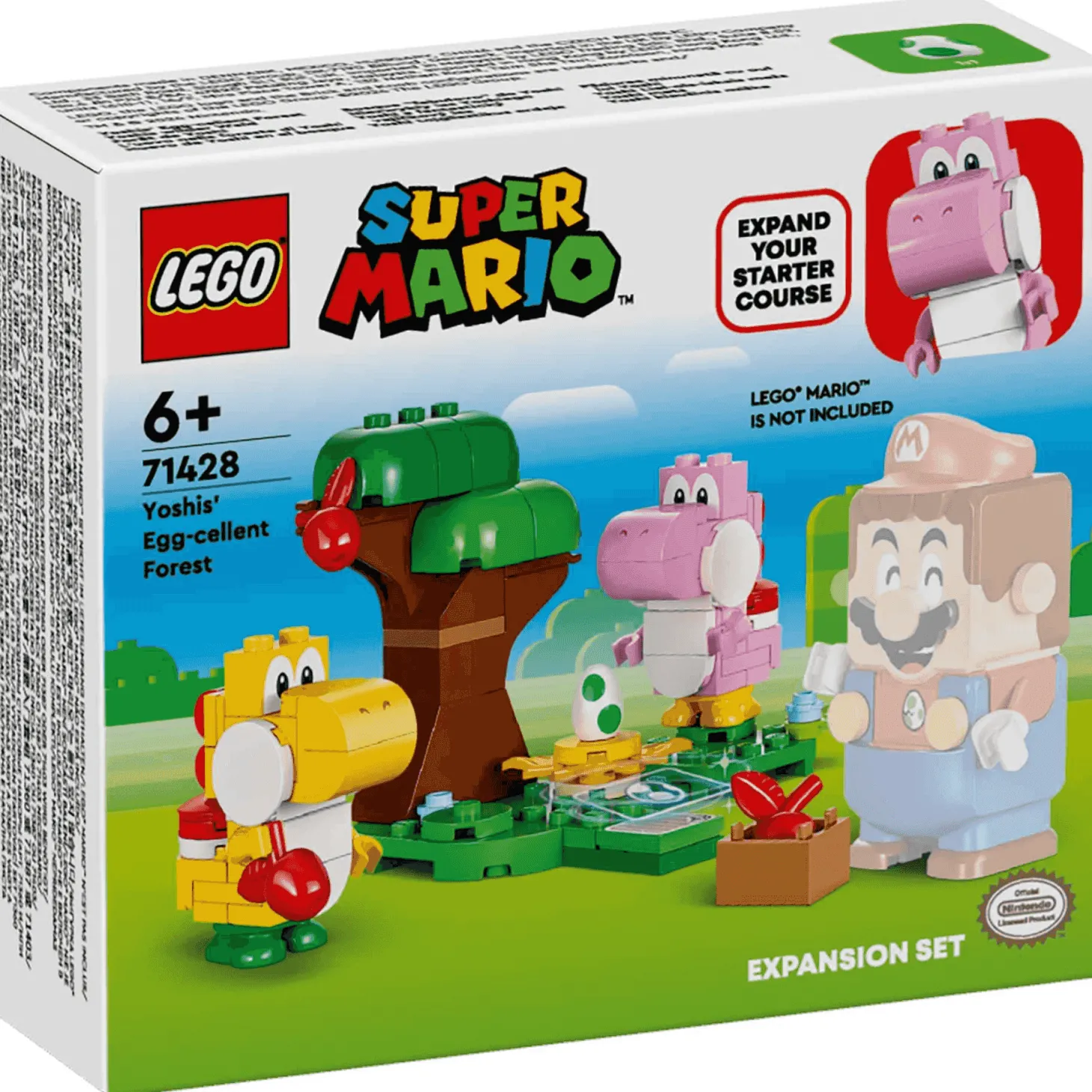 LEGO Super Mario™ Set de Expansión: Huevo de Yoshi en el bosque