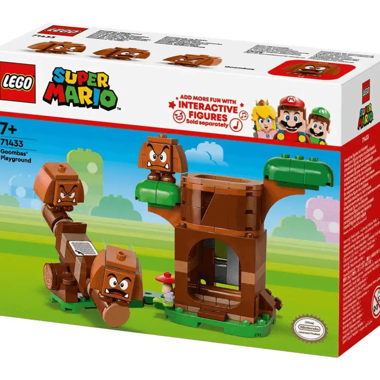 LEGO Super Mario Zona de juego de los Goombas Set 71433