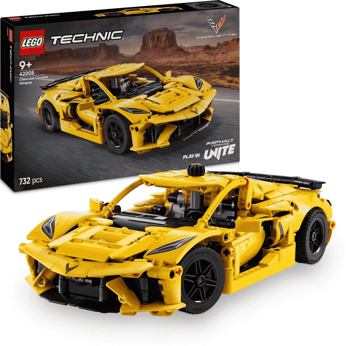 LEGO Technic Chevrolet Corvette Stingray Coche 42205