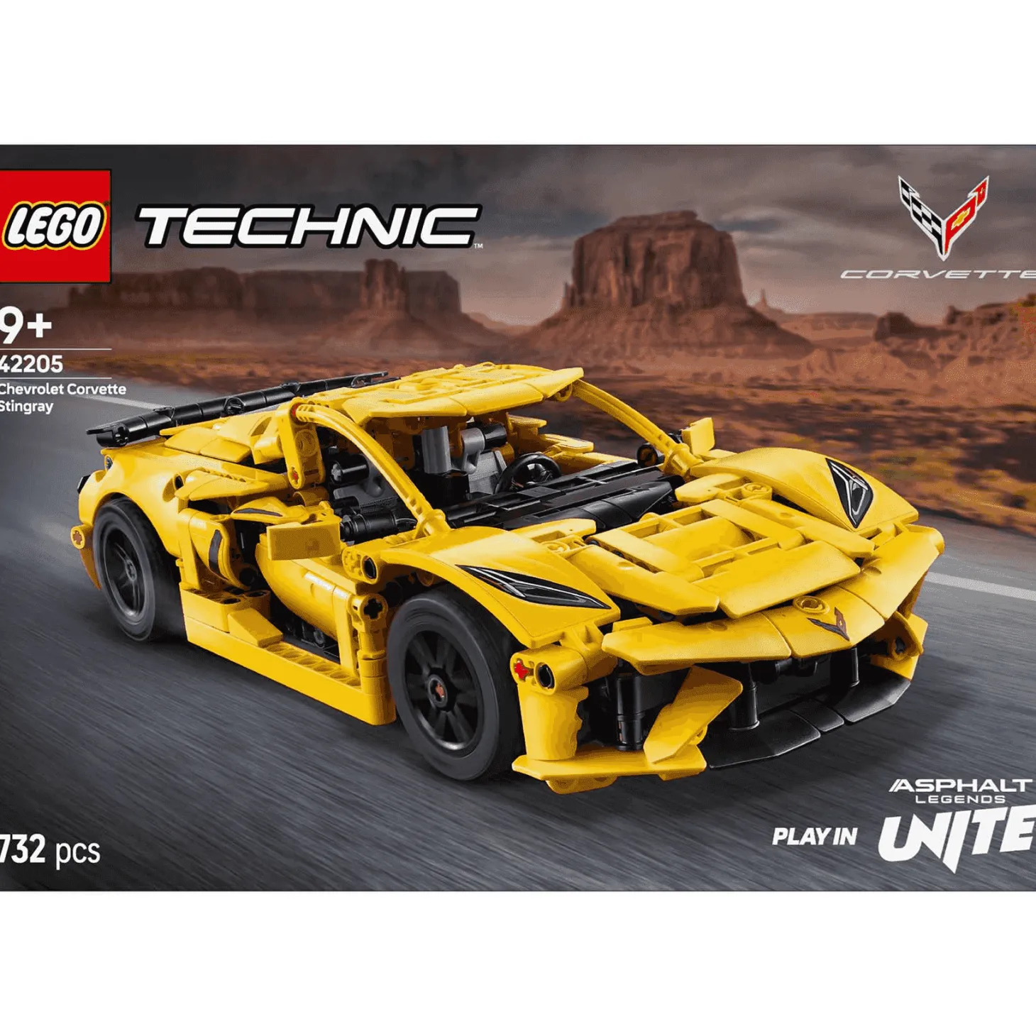 LEGO Technic Chevrolet Corvette Stingray Coche 42205