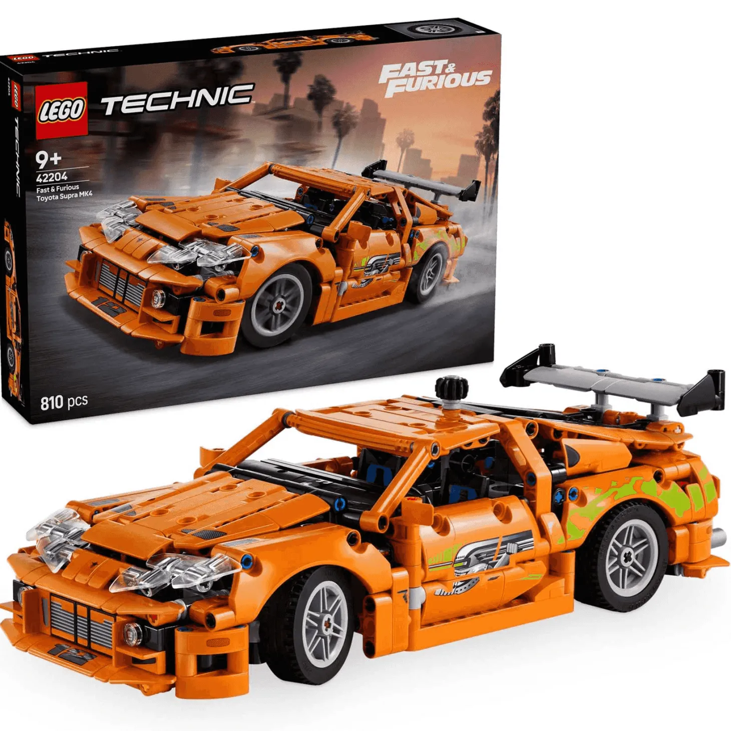 LEGO Technic Fast and Furious Toyota Supra MK4 Kit 42204
