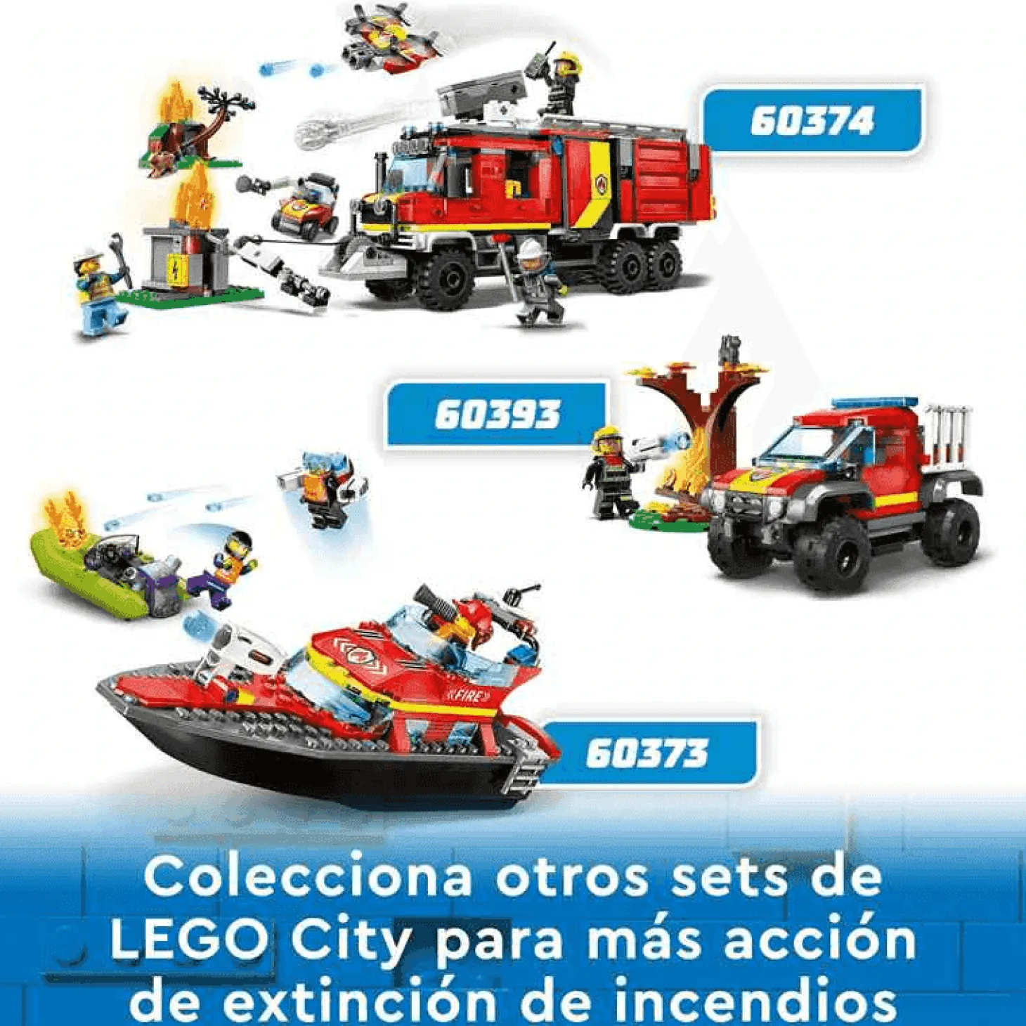 LEGO Unidad Móvil de Control de Incendios