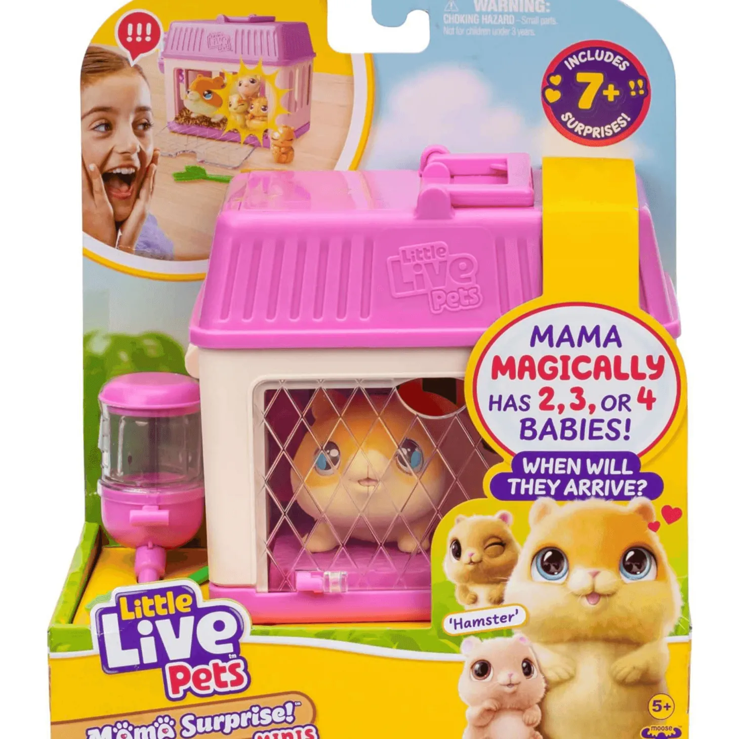 Little Live Pets Mamá Surprise Minis Hámster