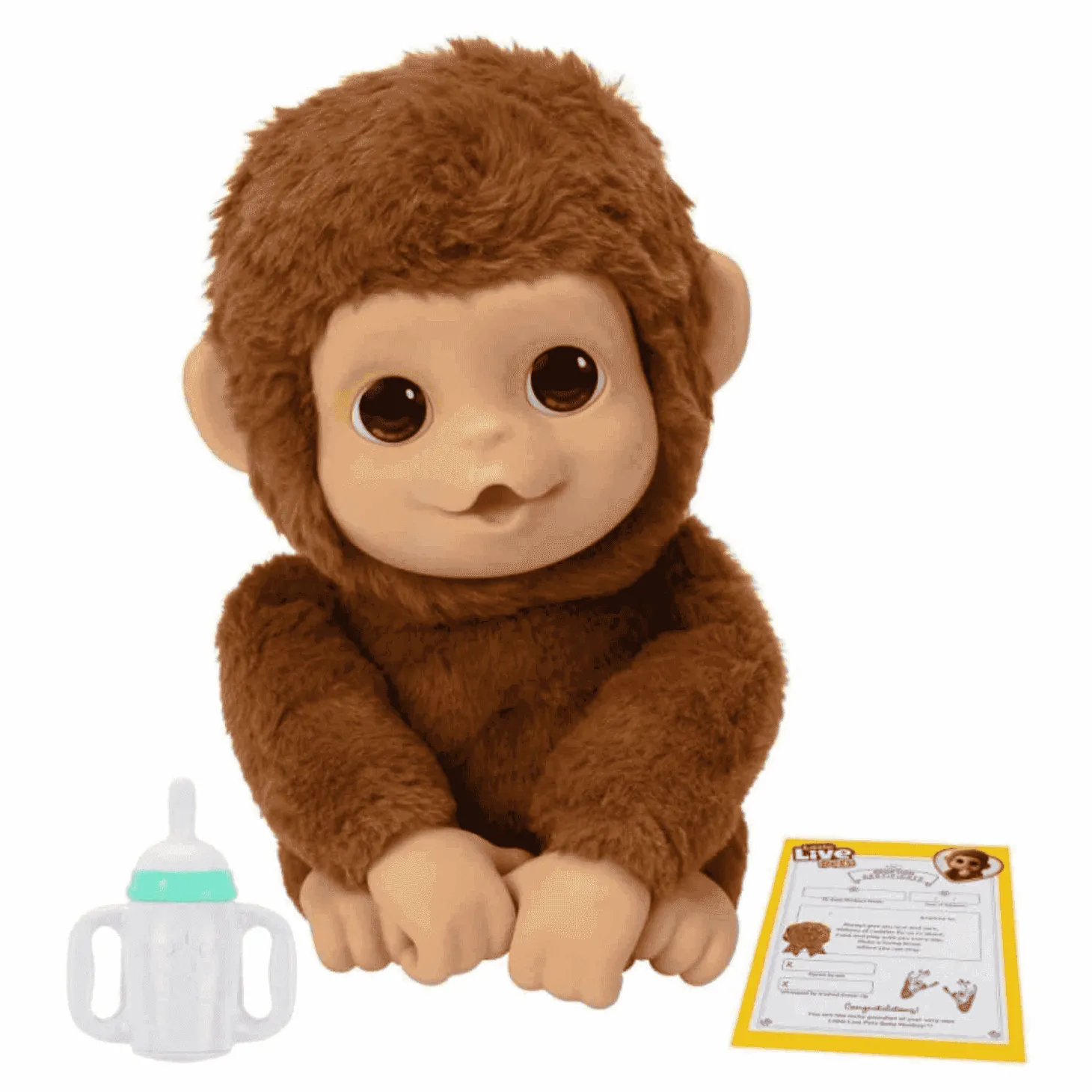 Little Live Pets My Baby Monkey - El mono bebé interactivo de Little Live Pets