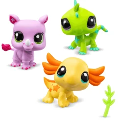 Littlest Pet Shop Pack 3 Mascotas Wild Vibe