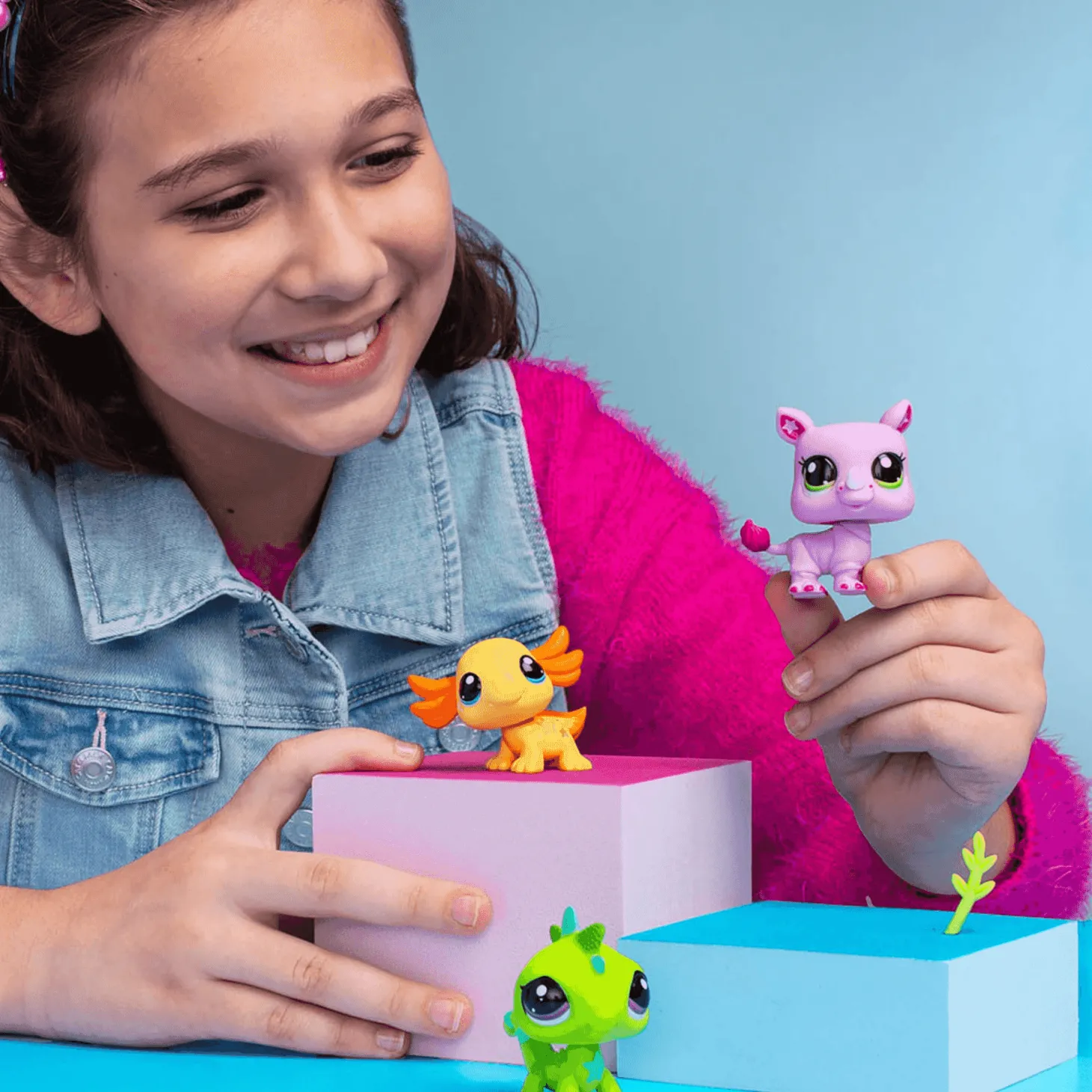 Littlest Pet Shop Pack 3 Mascotas Wild Vibe