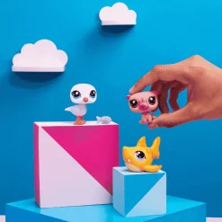 Littlest Pet Shop Pack 3 Mascotas Isla VIBE
