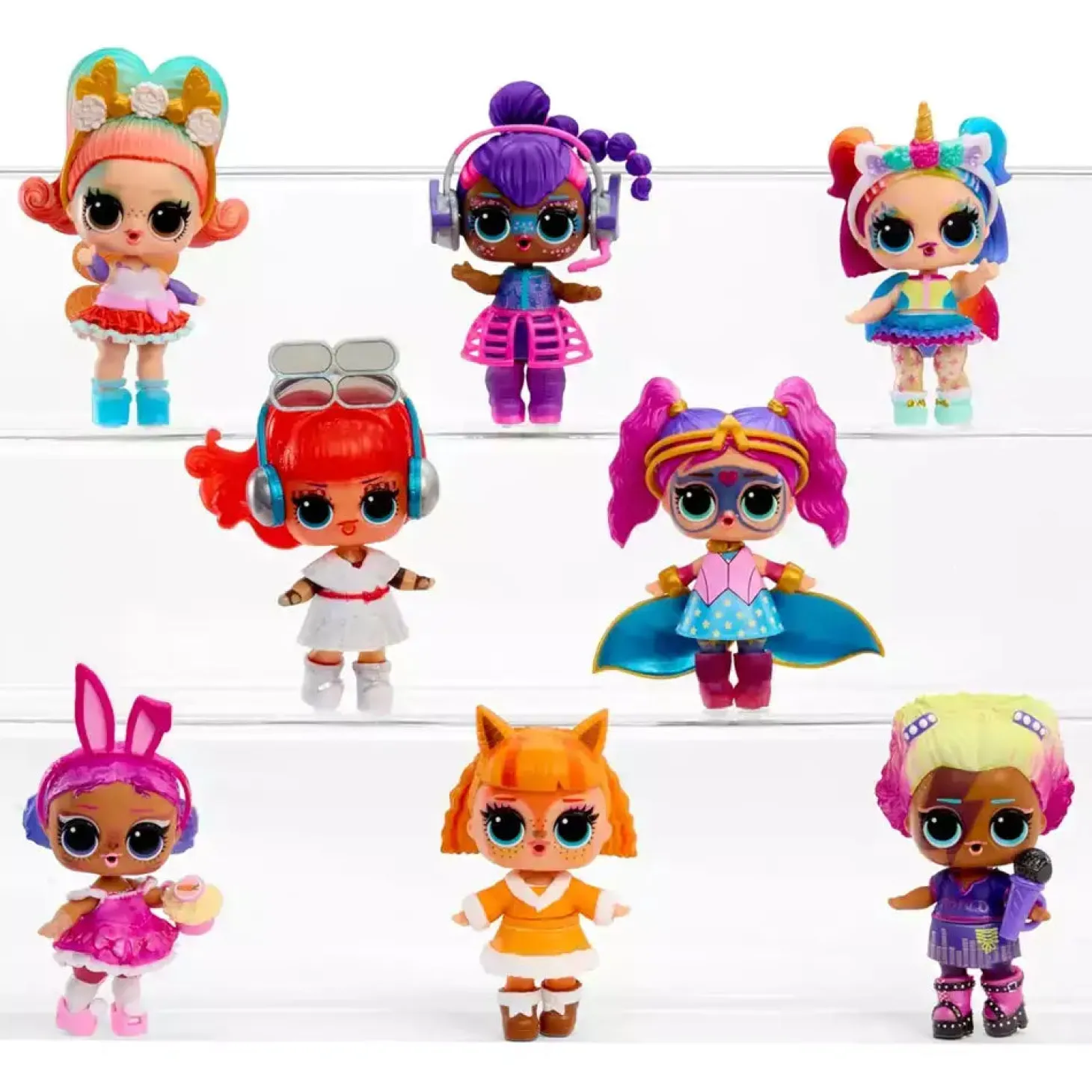 LOL Eye Spy Tots – Muñeca sorpresa con pistas y cambio de color