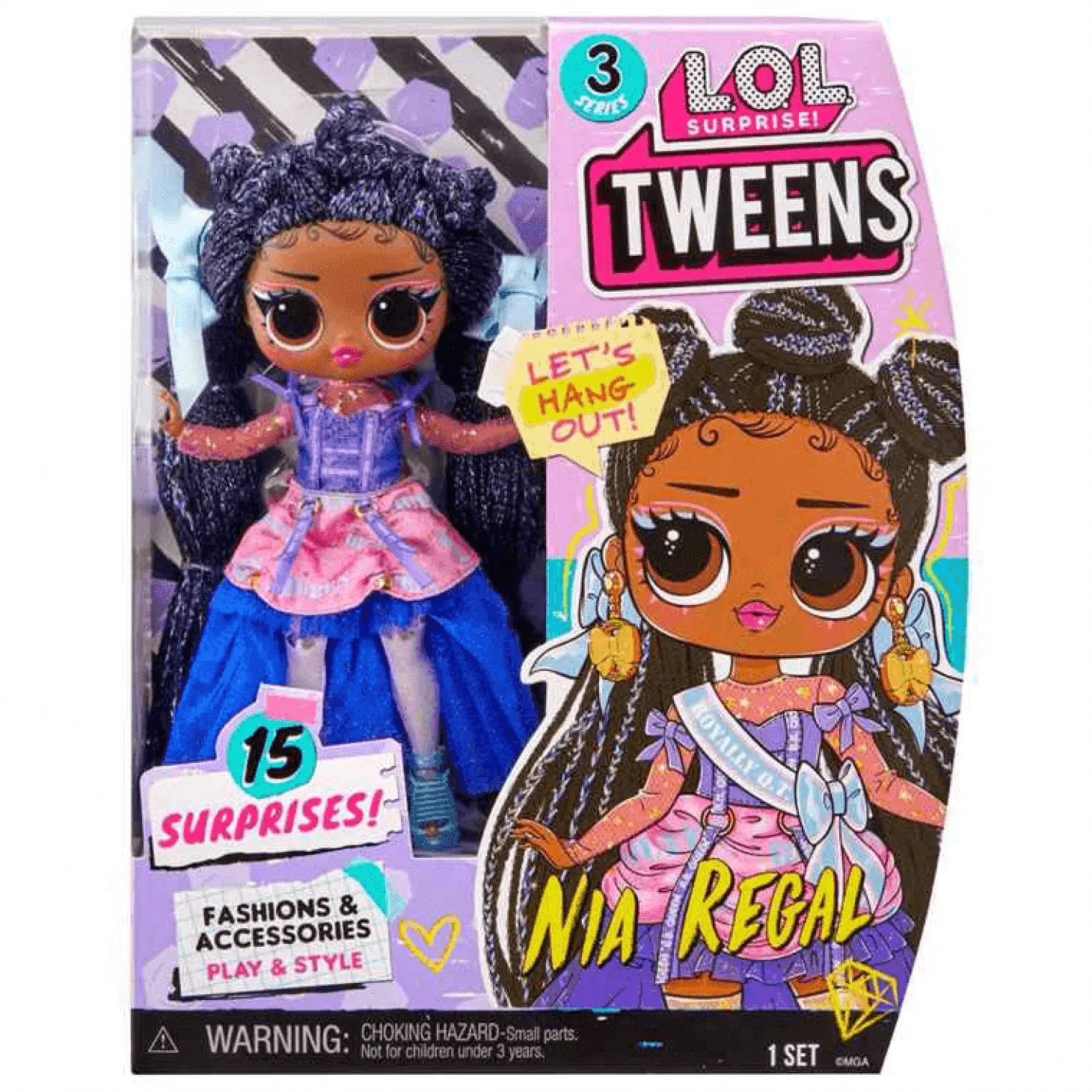 LOL Surprise Tweens Serie 3 Muñeca Nia Regal