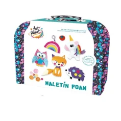 Maletín Foam Art Planet – Crea y cose tus propios personajes (6+)