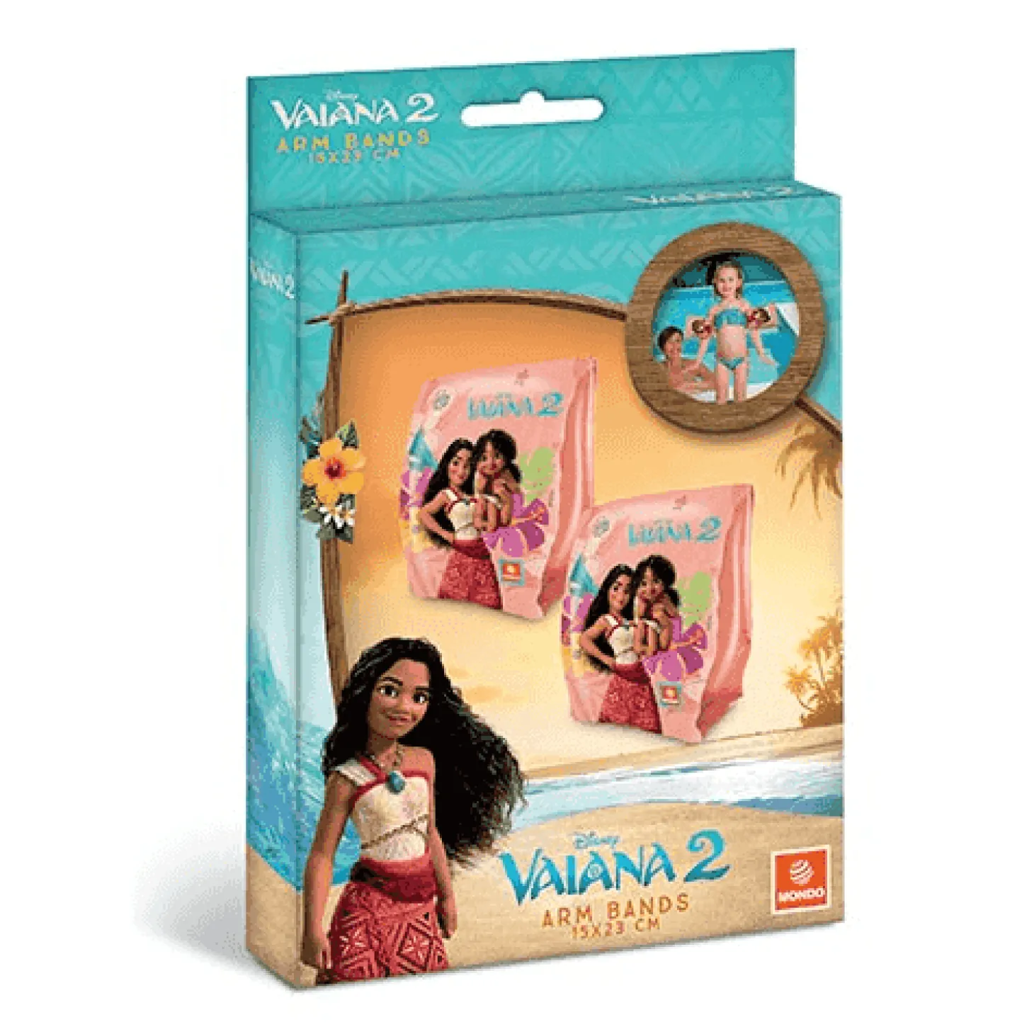 Manguitos Hinchables Disney Vaiana 25x15 cm