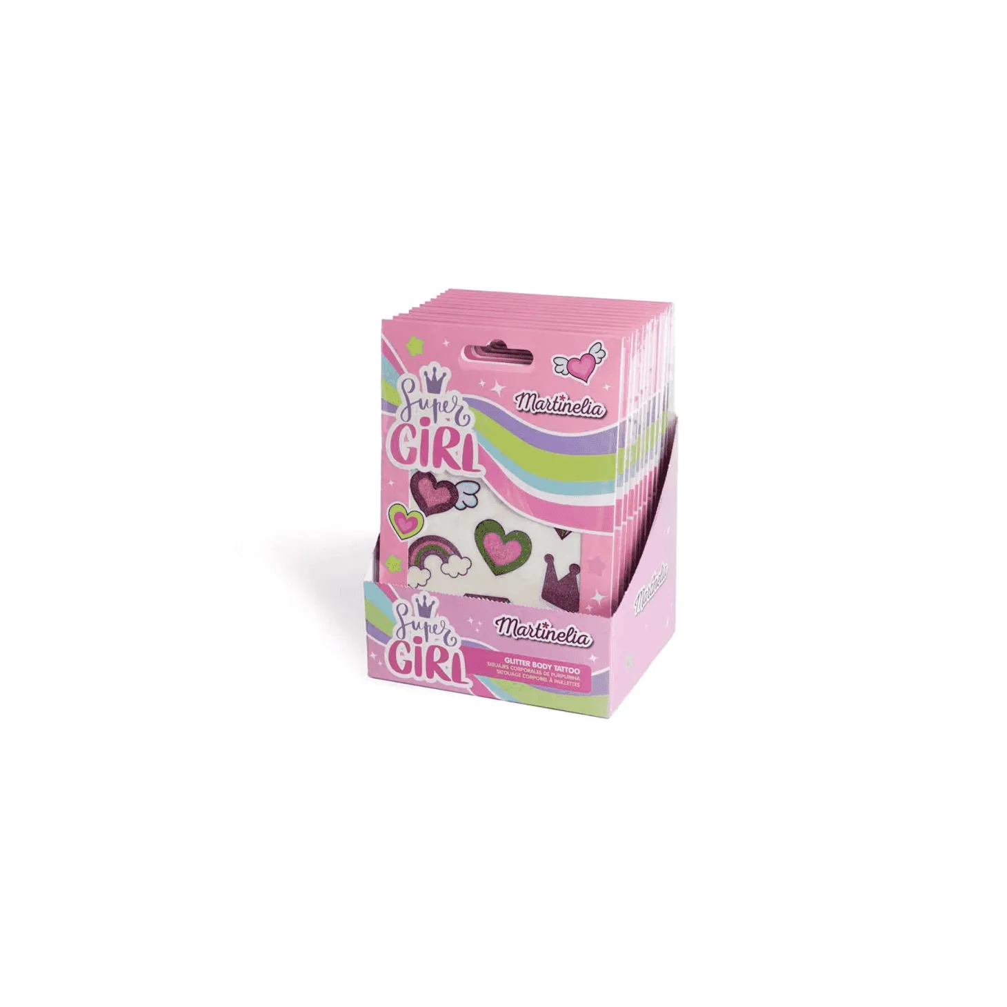 Martinelia Supergirl Glitter Tattoo