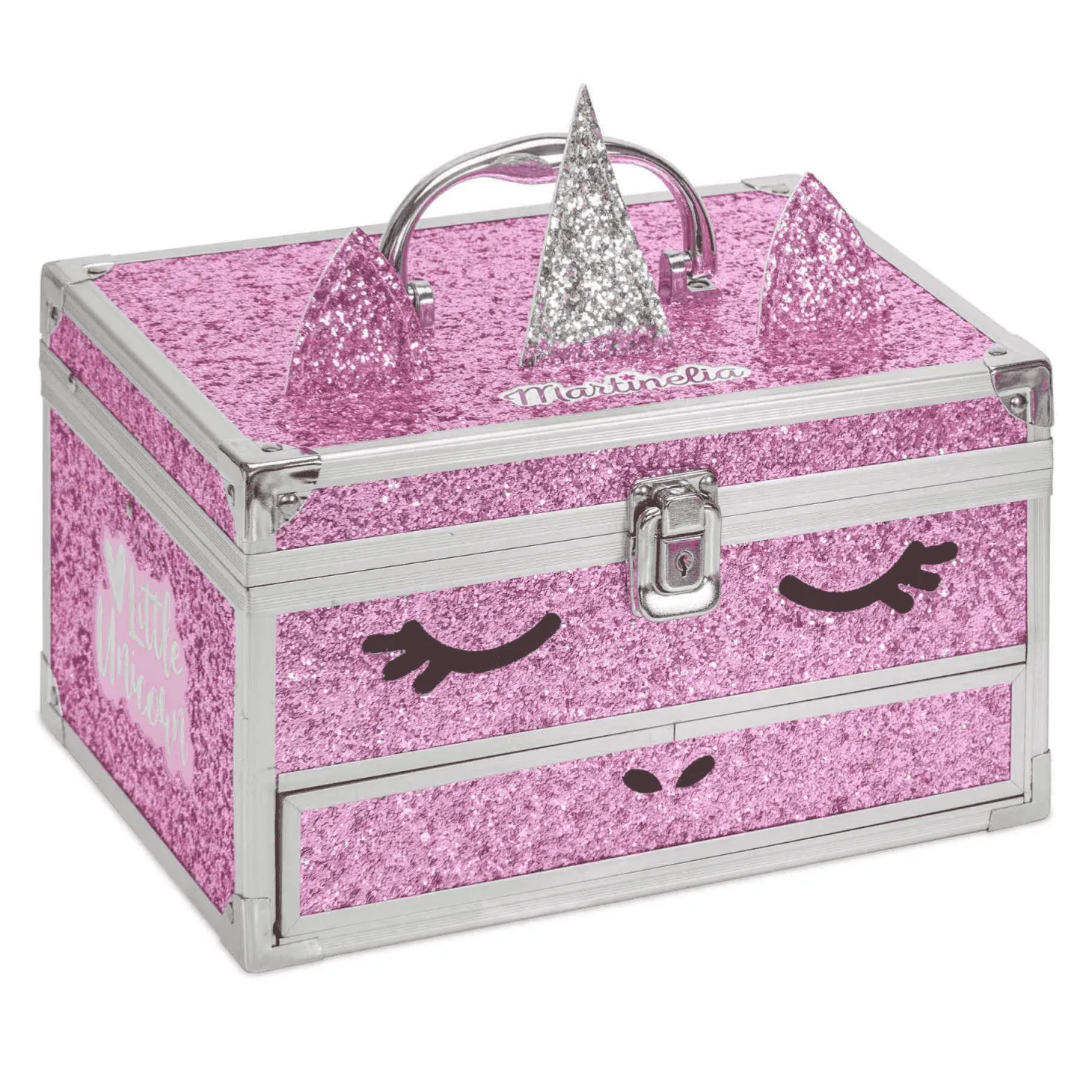 Martinelia Unicorn Big Glitter Case