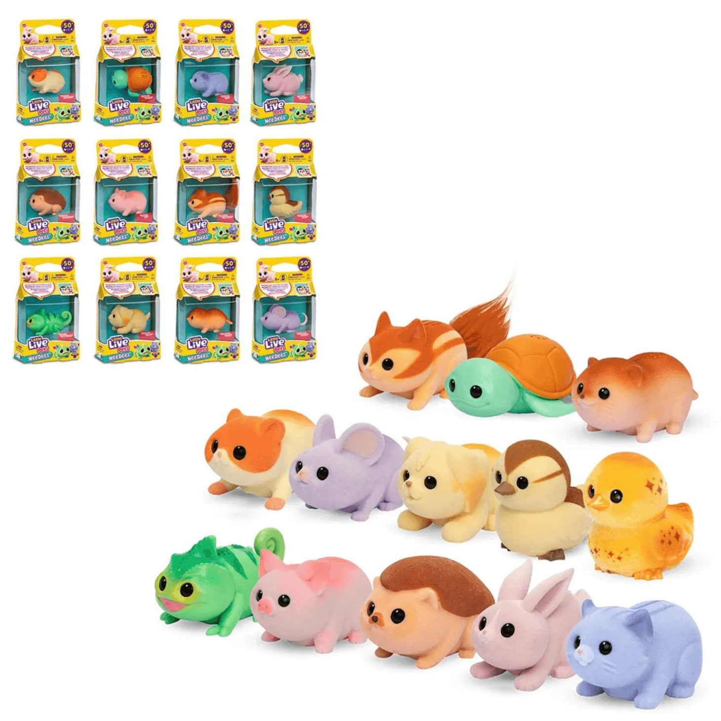 Mascota Interactiva Little Live Pets Needees Surtidos