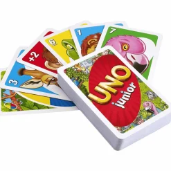 Mattel Games Juego de cartas UNO Junior 3 años