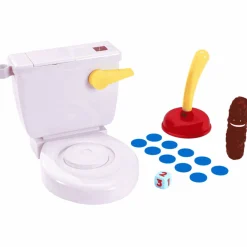 Mattel Games juego de mesa Baño boom ¡Atrapa la caca! 5 años