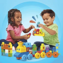 Mega Bloks Tren Musical ABC Juguete de Bloques de Construcción