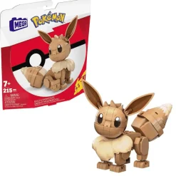 Mega Construx Pokémon Construye y muestra Eeve - Juguete de Mega Pokémon