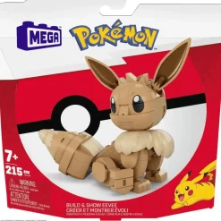 Mega Construx Pokémon Construye y muestra Eeve - Juguete de Mega Pokémon