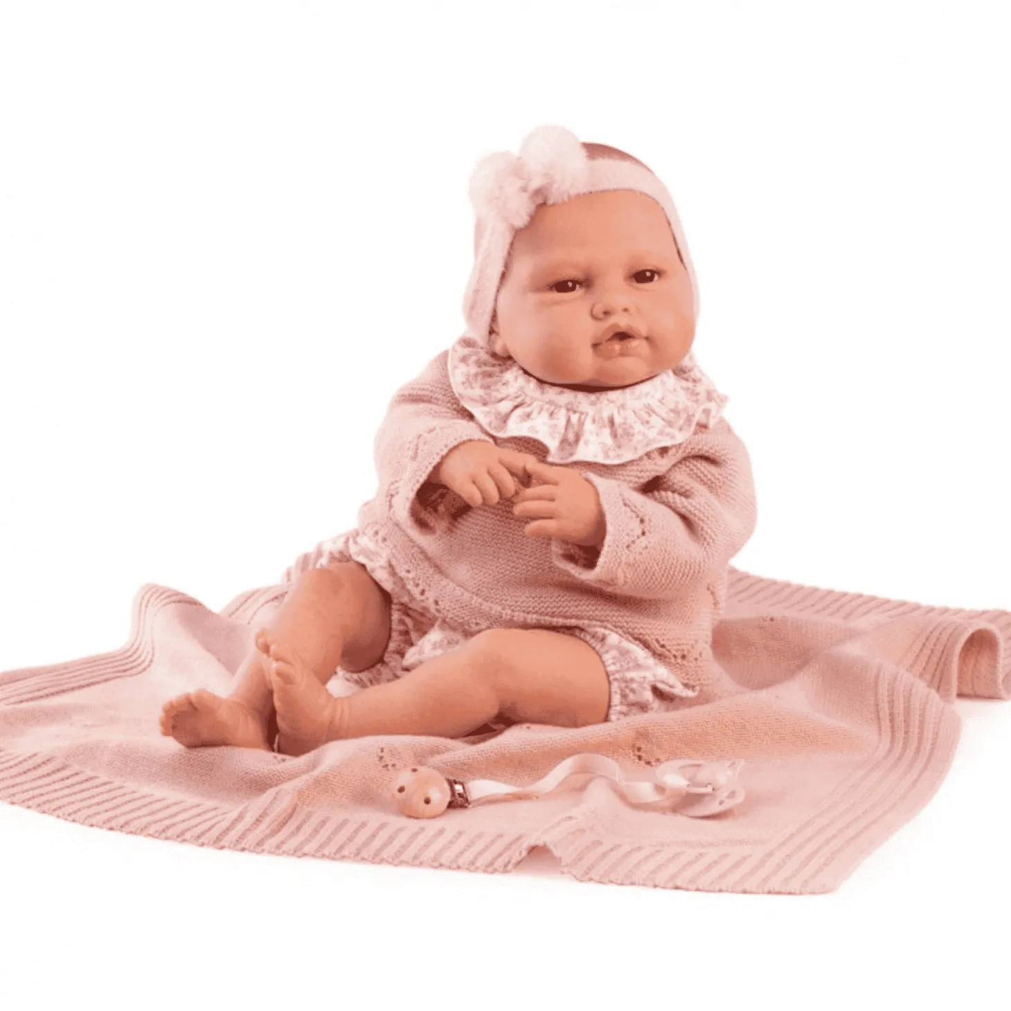 Mi Pequeño Reborn Tufi con Fular Portabebé - Antonio Juan