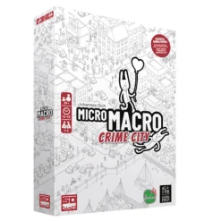 MicroMacro: Crime City – Juego de mesa cooperativo de detectives