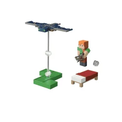 Minecraft Pack 2 Figuras Flex vs Fantasma