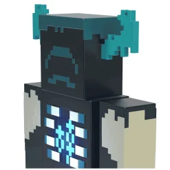 Minecraft Warden Figura de acción deluxe grande con luces y sonidos juguete 3 años (Mattel HHK89)