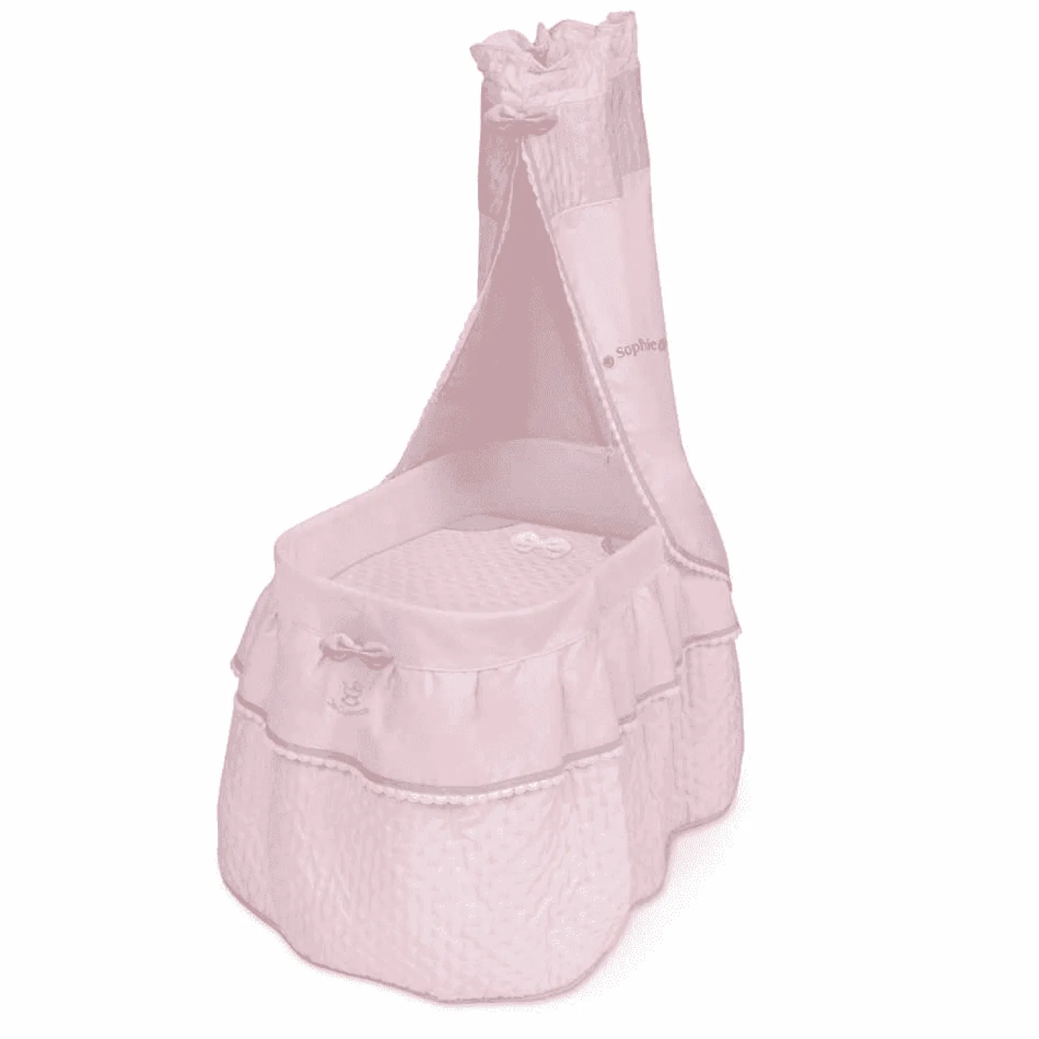 Moisés de Muñecas con Dosel y RuedasDe Cuevas