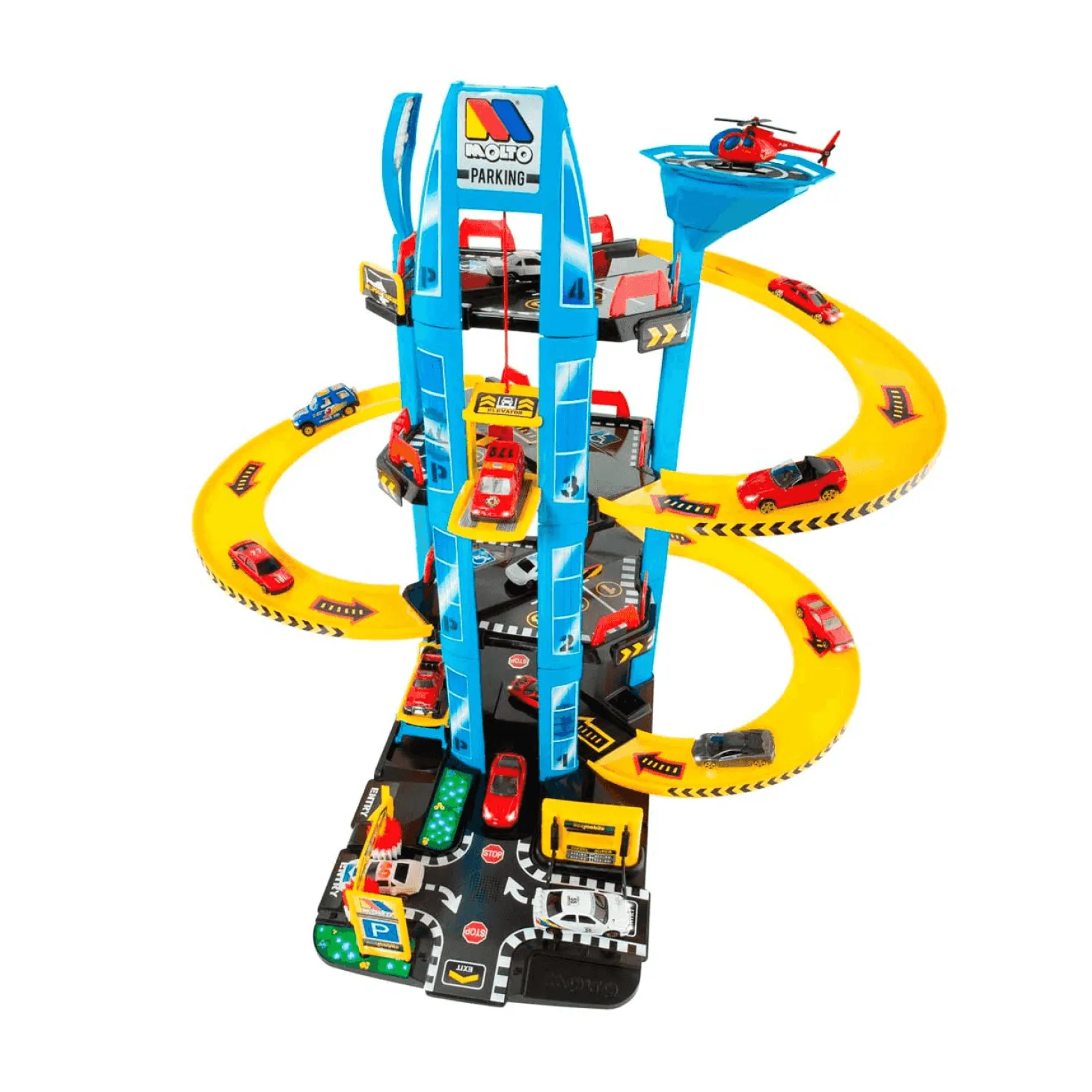 Molto Parquin 4 Plantas + Helicóptero