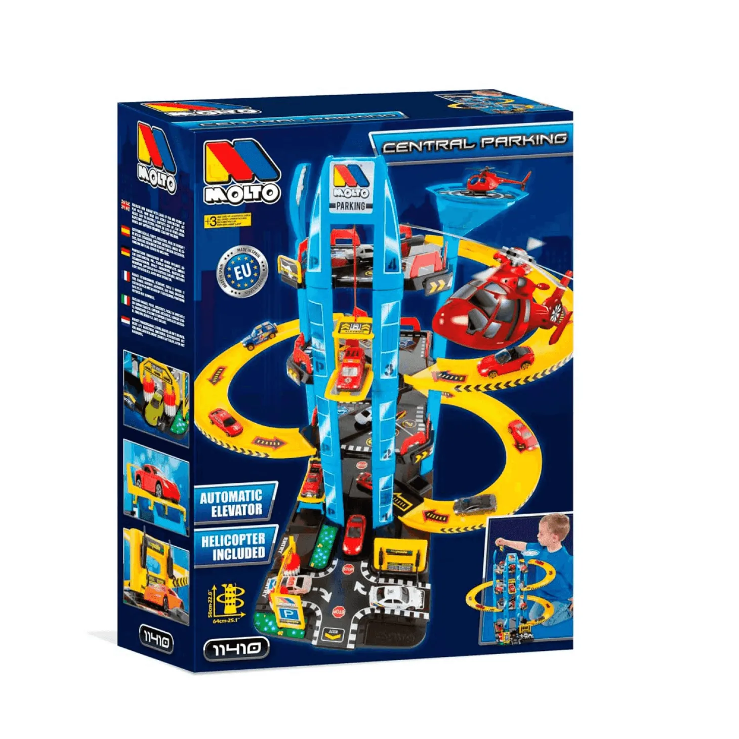 Molto Parquin 4 Plantas + Helicóptero