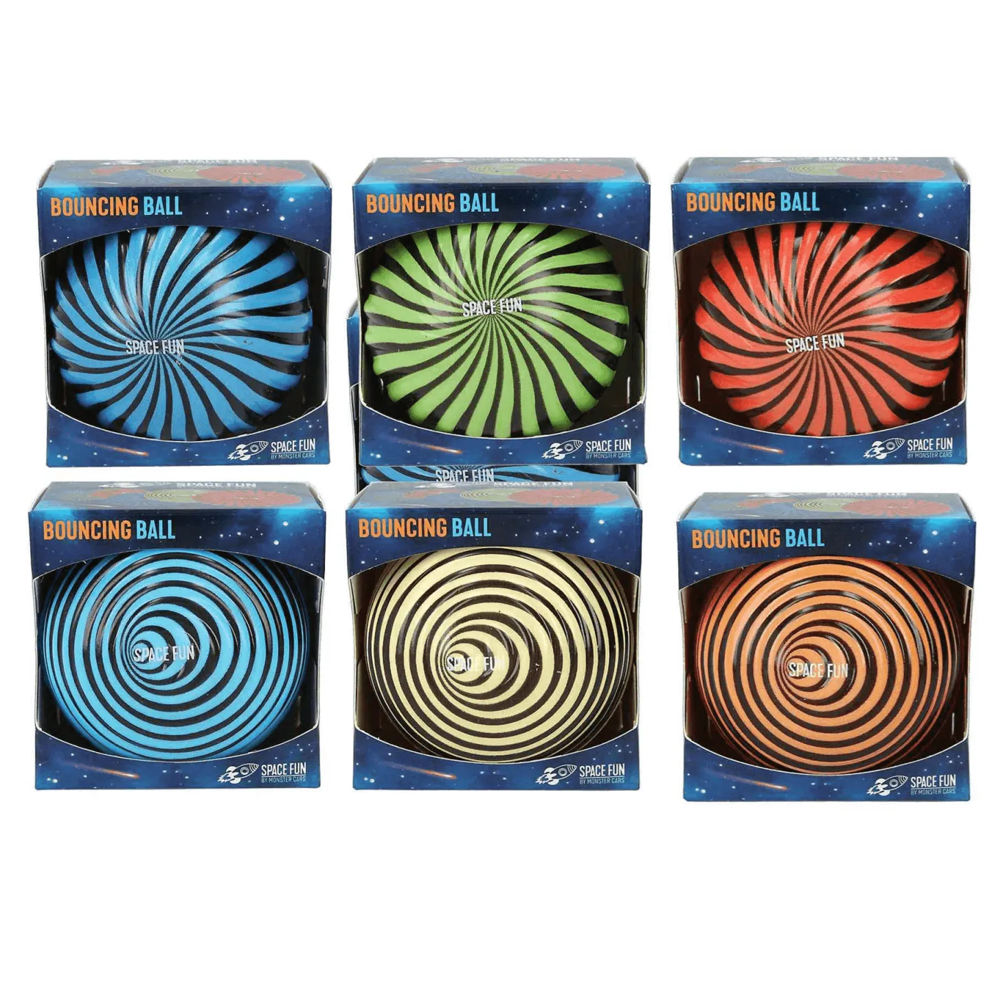 Monster Cars Bola Spacefun Diferentes Modelos