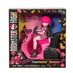 Monster High Draculaura con Scooter Vamptástico