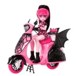 Monster High Draculaura con Scooter Vamptástico