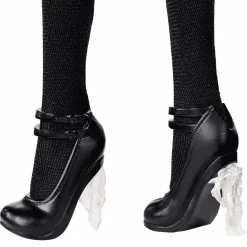 Monster High Muñeca Coleccionable Miércoles Addams Rave´N de Monster High