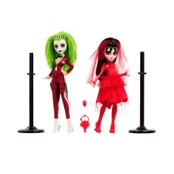 Monster High Skullector - Pack de 2 Muñecos Bitelchús y Lydia Deetz