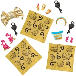 Monster High Skulltimate Secrets Cleo de Nile Muñeca con armario con 15 accesorios sorpresa de moda