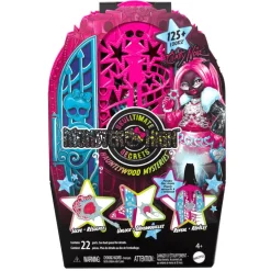 Monster High Skulltimate Secrets Hauntlywood – Catty Noir con armario y 19+ sorpresas