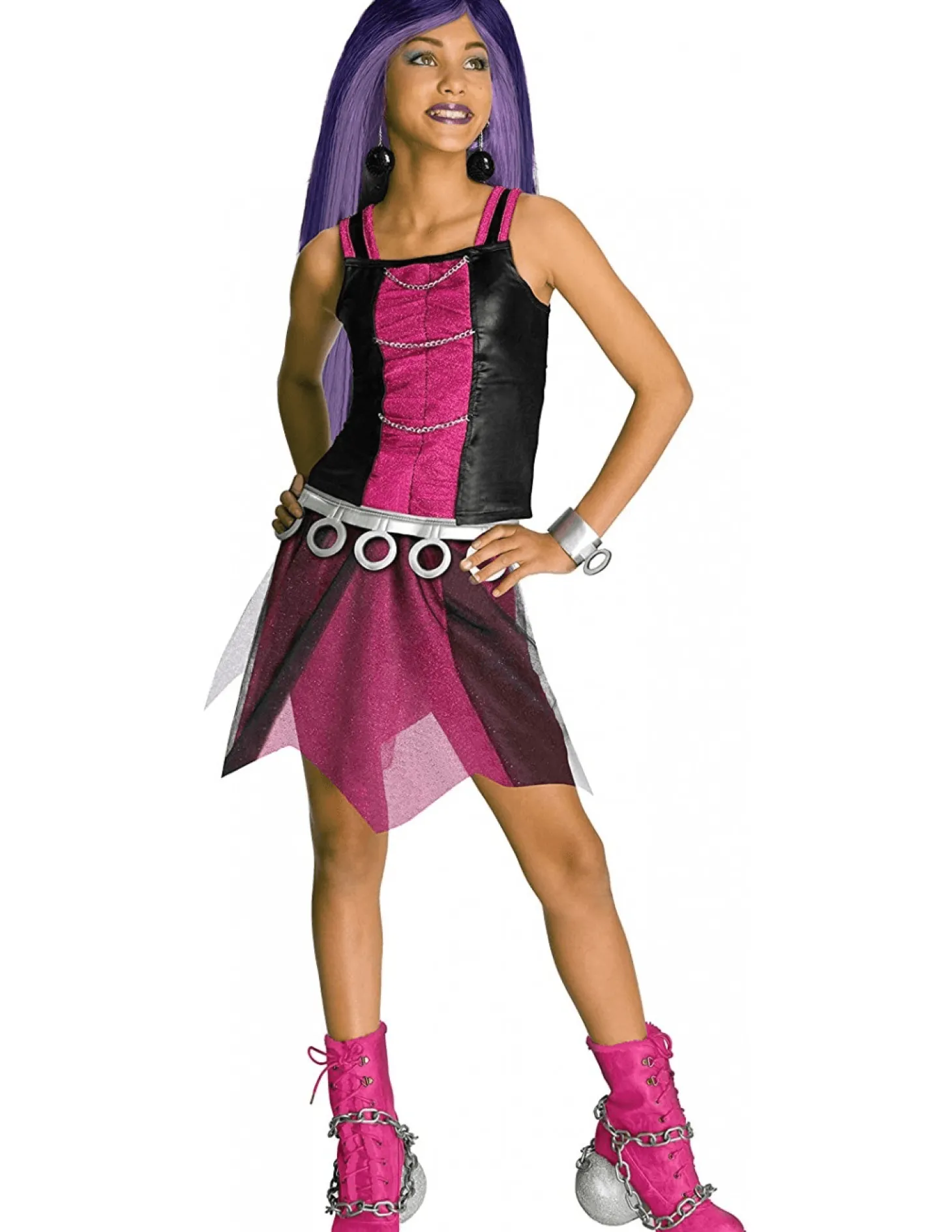 Monster Hight disfraz de Spectra Vondergeist Yelps 5-7 años