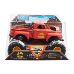 Monster Jam Red Primer Grave Digger 1:24