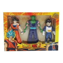Monsterflex Dragon Ball Pack de 3 – Figuras elásticas para jugar sin parar