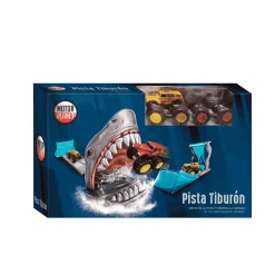 Motor Planet Pista Coches Tiburón