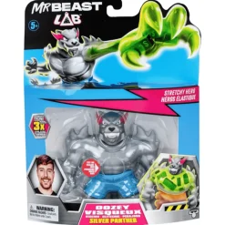 MrBeast Lab Figura Elástica Oozey Silver Panther