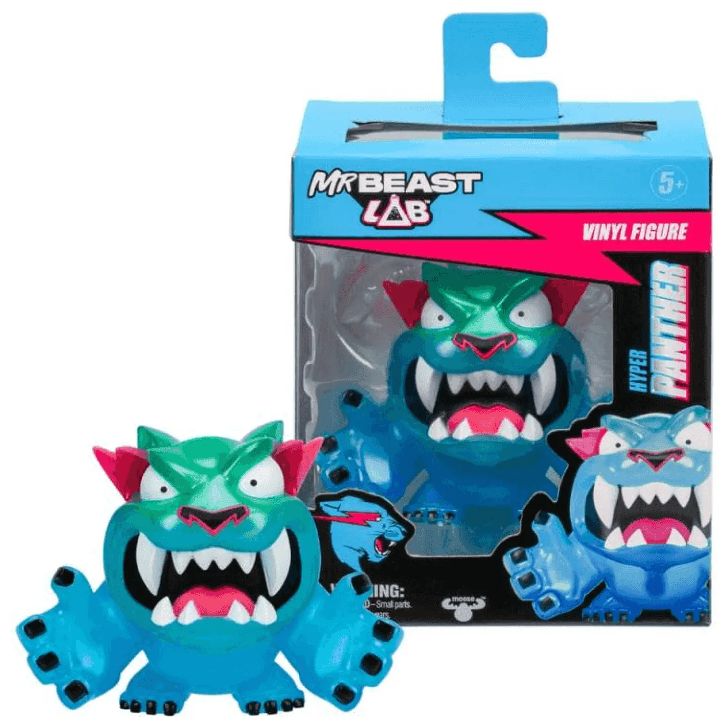 MrBeast Lab Figura Vinilo Classic Panther Surtidos