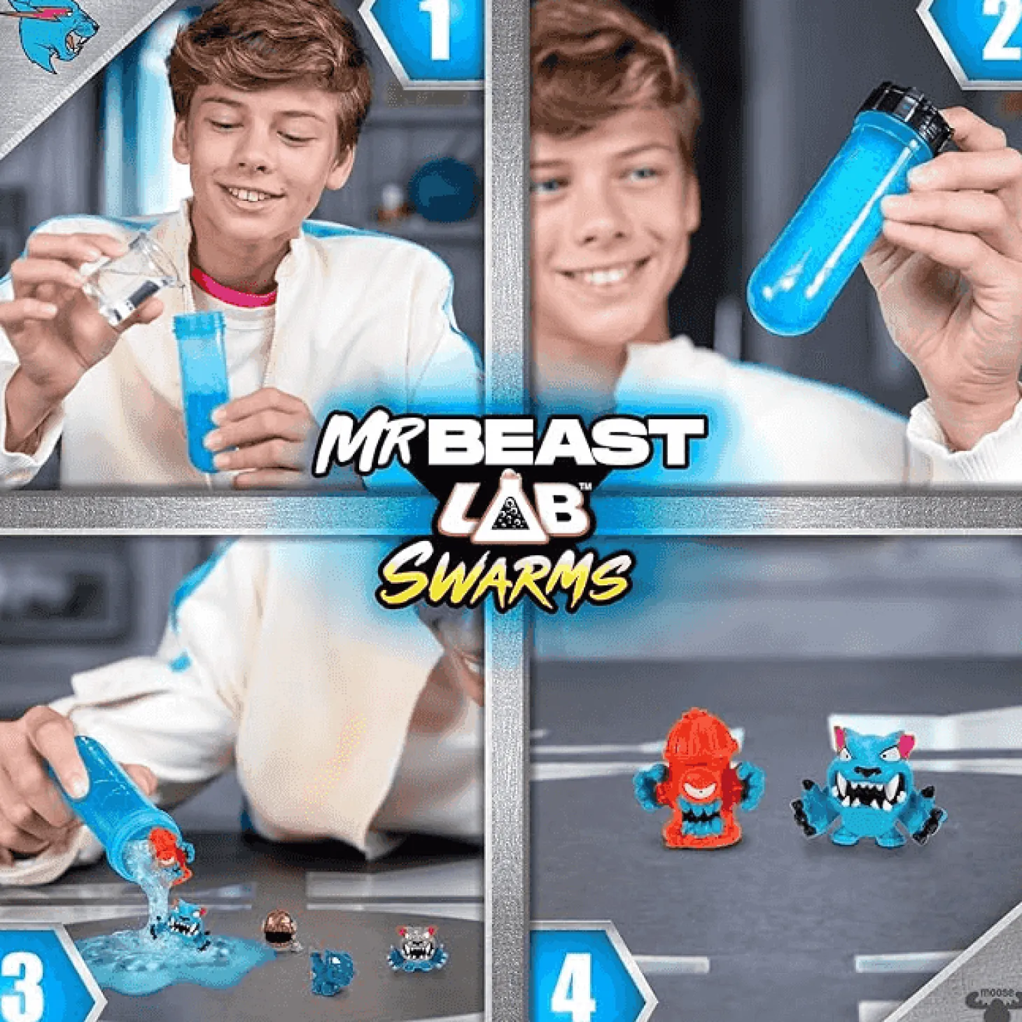 MrBeast Swarms Test Tube 5 Pack Lab