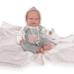 Muñeca Clara con Bolitas y Mantita 34 cm - Antonio Juan