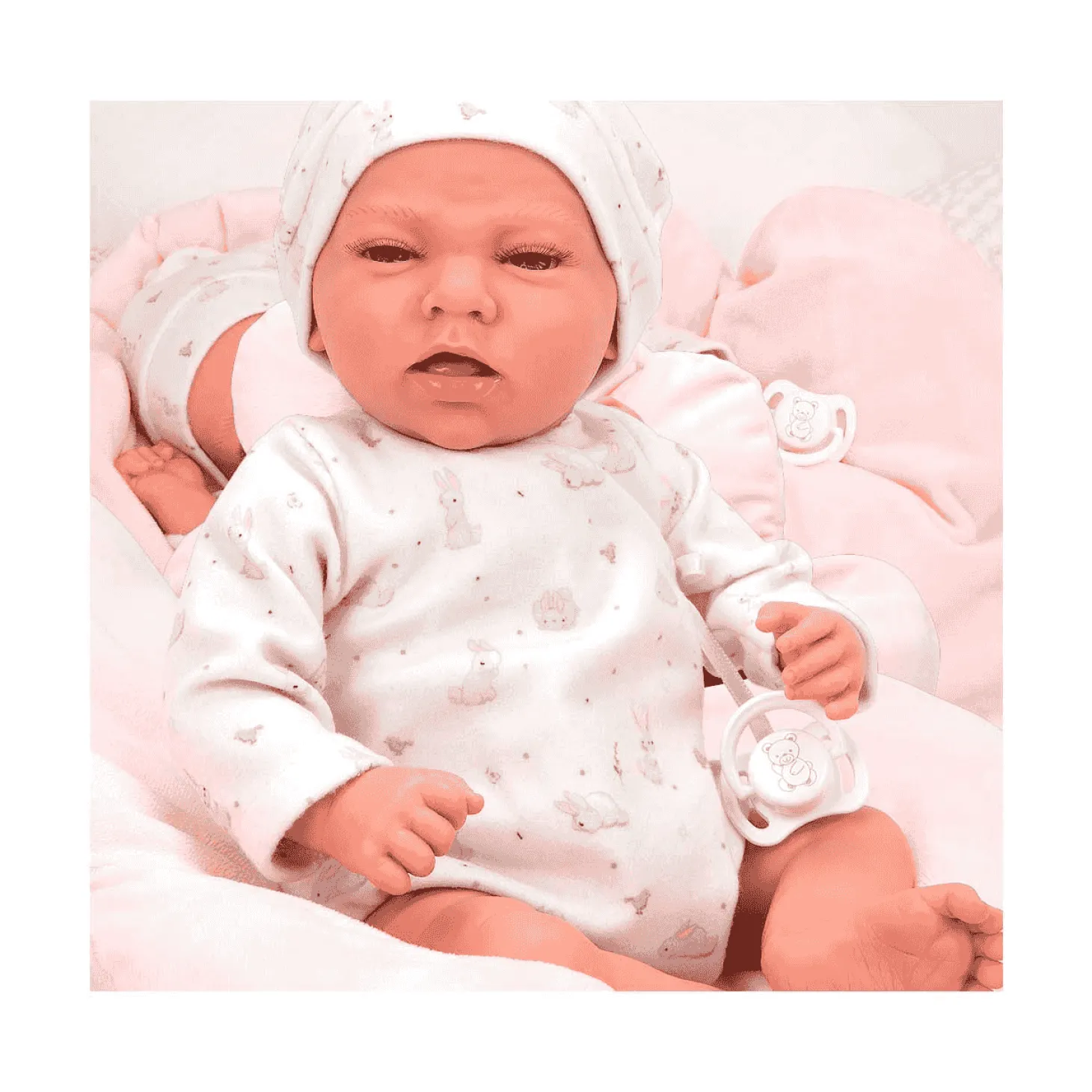 Muñeca Elegance Dafne 40 cm con saco de Nube y peso