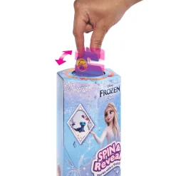 Muñeca Elsa Spin & Reveal de Frozen - ¡Descubre la Magia con Cada Giro!