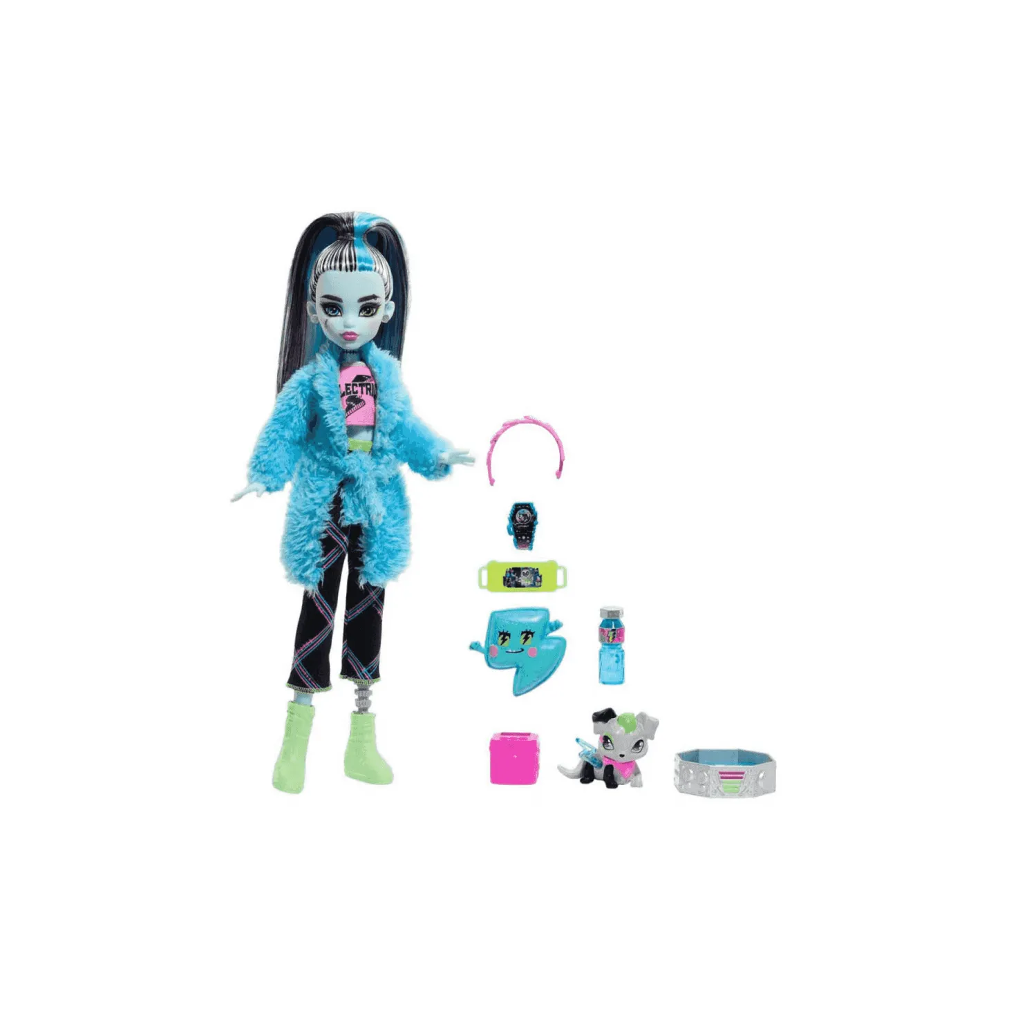 Muñeca Frankie Stein fiesta de Pijamas Monster High 25 cm