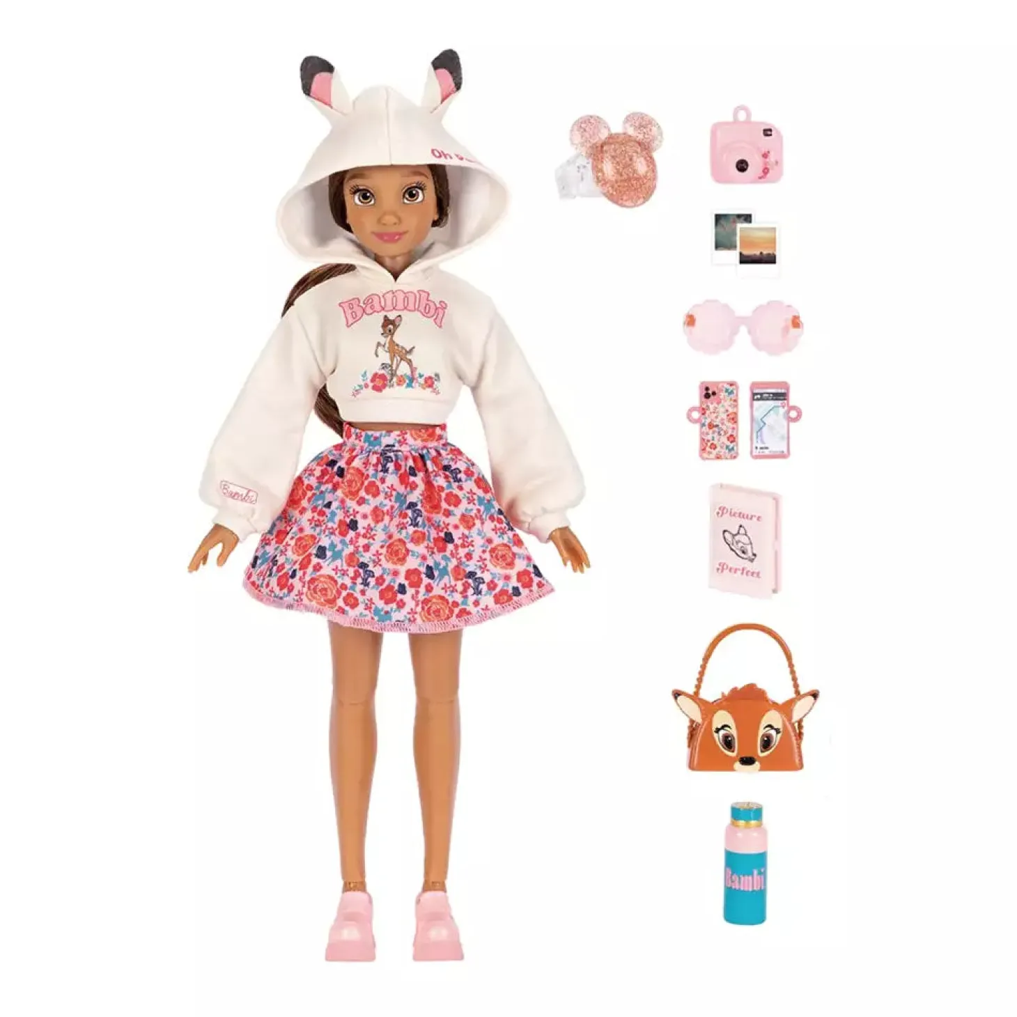 Muñeca ILY Bambi 25 cm con accesorios